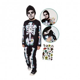 Disfraz Skeleton Pegatin Infantil