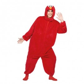 Costume Elmo Costume Complet pour Adulte