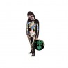 Disfraz Zombie Esqueleto Glow In Dark Infantil