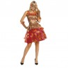 Disfraz de Vestido Fantasia Marron Tierra Adulto