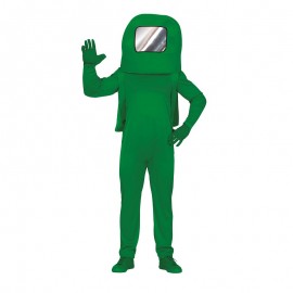 Disfraz de Green Astronaut Adulto