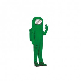 Disfraz de Green Astronaut Infantil