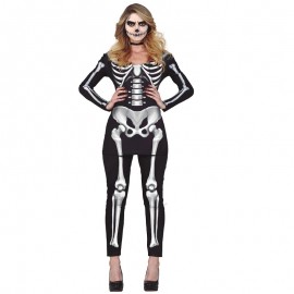 Disfraz de Vestido Esqueleto Adulto