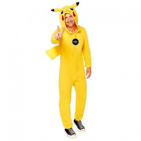 DISFRAZ POKEMON PIKACHU SUIT ADULT PLS UNISEX