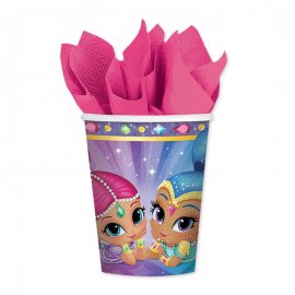 8 Gobelets Shimmer & Shine 266 mL