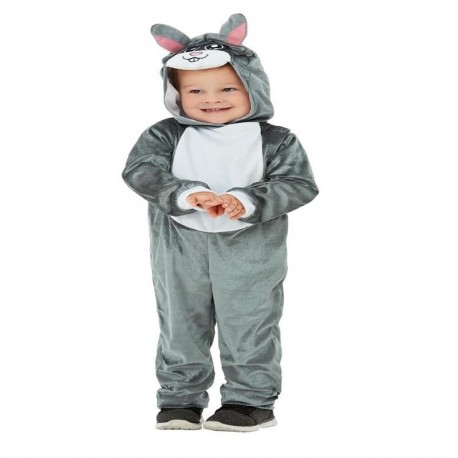 Costume de Lapin Gris pour Petits Enfants 