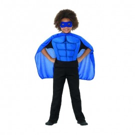 Kit de Super-héros pour Enfants Bleu