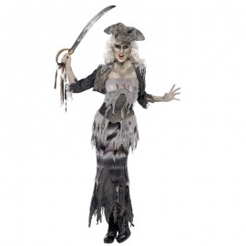 Disfraz de Ghost Ghoulina Deluxe Ghost Gris