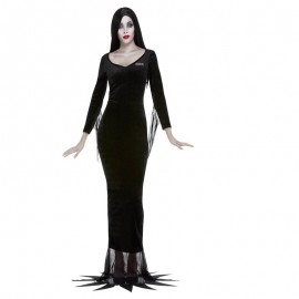 Addams Family Morticia Negro