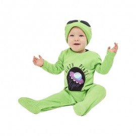Bebé alienígena verde