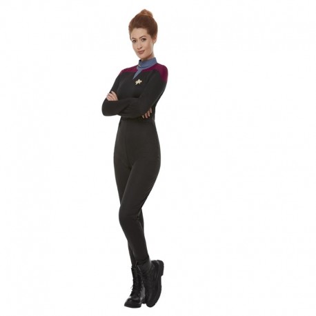 Uniforme de commandement Star Trek Voyager Marron