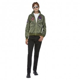 Top Gun Maverick Bomber Chaqueta verde