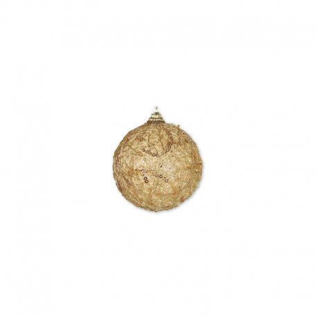 Boule de Noël à Paillettes de 8 cm