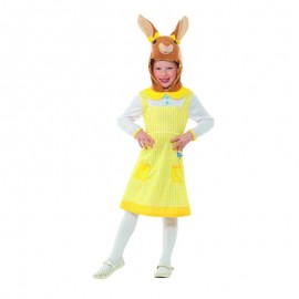 Peter Rabbit Cottontail Deluxe Disfraz Amarillo