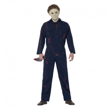 Halloween H20 Michael Myers disfraz azul