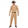 Disfraz del Sheriff de los 80 beige