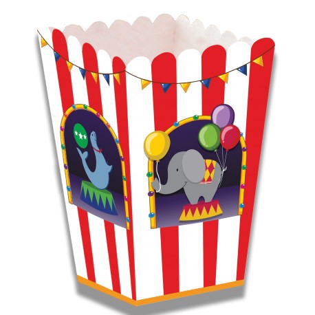 Boîte Cirque de Popcorn