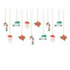 12 étiquettes de Noël