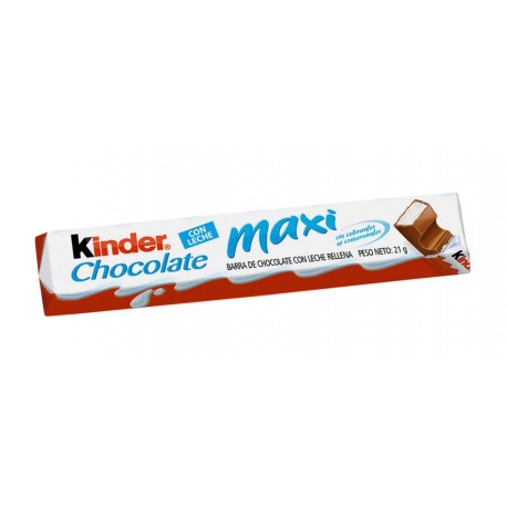 Kinder Maxi Barre de Chocolat 21 g