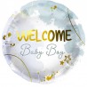 Ballon Welcome Baby Boy 45 cm