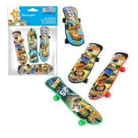 4 Mini Skateboards