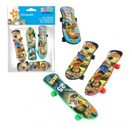 4 Mini Skateboards