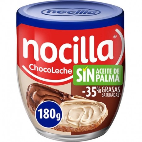 Pâte à Tartiner sans Huile de Palme Nocilla en Verre 180 gr