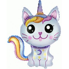 Ballon Forme Chat Licorne