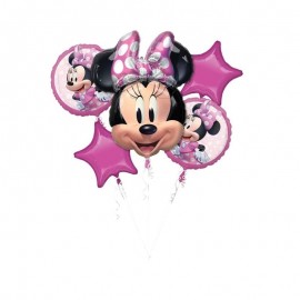 Bouquet de Ballons Minnie Mouse