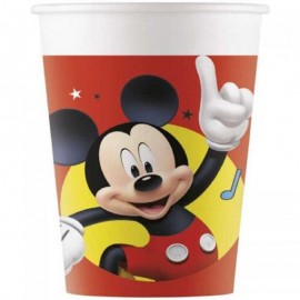 8 Gobelets Mickey Mouse 200 mL