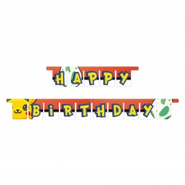 Guirlande Happy Birthday Pokémon