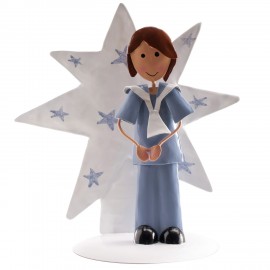 Figure de Communion Enfant Etoile en métal 16 Cm