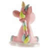 Figurine de baptême licorne 10 Cm