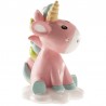 Figurine de baptême licorne 10 Cm