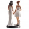 Figurine de Mariage Lesbien 20 Cm