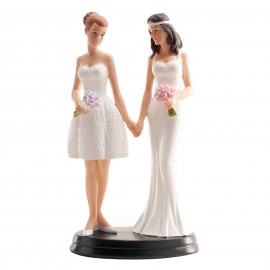 Figurine de Mariage Lesbien 20 Cm