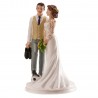 Figurine de Mariage Foot 18 Cm