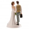 Figurine de Mariage Foot 18 Cm