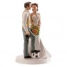 Figurine de Mariage Foot 18 Cm