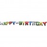 Guirlande Happy Birthday Métallisée