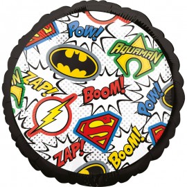 Ballon Justice League arrondie 45 cm