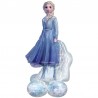 Ballon Forme La reine des neiges avec Support 76 x 137 cm