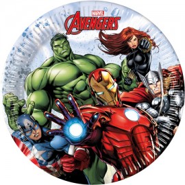 Assiettes Jetables Avengers