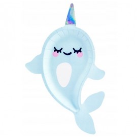 Assiettes en Forme de Licorne-Baleine