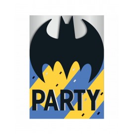 8 Invitaciones Batman