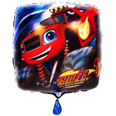 Ballon Mylar Carré Blaze 43 cm