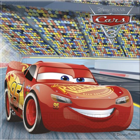 Serviettes Cars 3 33 cm