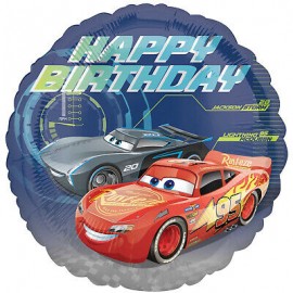 Ballon Brillant Cars 3 Happy Birthday