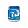 6 Chicles Orbit White Menta Suave Bote Sin Azúcar