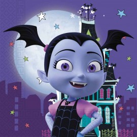 20 Serviettes Vampirina en Papier 33 cm